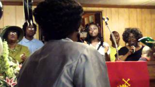 Min Rosetta DrewCampW Gospeletts 2 amp Youth Choir Singing quotDont You Want To go to heavenquot [upl. by Dilisio]