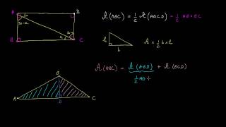 Démonstration  Formule de laire dun triangle [upl. by Lory]