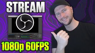 Best OBS Streaming Settings 1080p 60 FPS 2024 [upl. by Lontson]