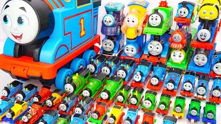 90 Minutes Satisfying Unboxing Thomas amp Friends James amp Percy toys come out of the box [upl. by Teirrah]