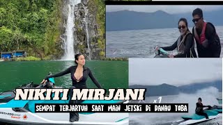 NIKITA MIRZANI MAIN JETSKI DI SAMOSIR DANAU TOBA [upl. by Enelad]