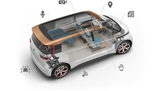 VW BUDDe ElektroMultivan auf der CES 2016 [upl. by Nageem]