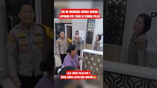 RAKYAT MENANGIS PUN TIDAK DI GUBRIS LAPOR MAS WAPRES SAJA BU😭 tniindonesia tni tnirakyat tni [upl. by Asirret]