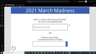 March Madness  Dataverse for Teams App [upl. by Enyaht]