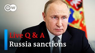 Live Are the economic sanctions against Russia working  Q amp A [upl. by Aloysius444]