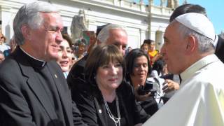 Fr Jack Wall Encounters Pope Francis [upl. by Rehpotsirhc]