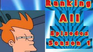 Ranking every Futurama episode season 1 [upl. by Nagorb822]