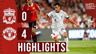 Highlights Manchester United vs Liverpool  Carvalho and Nunez amongst debutants in Bangkok [upl. by Nivle531]