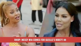 RHOP Messy Mia comes for Gizelles kids 👀 RHOPRecap [upl. by Inesita]