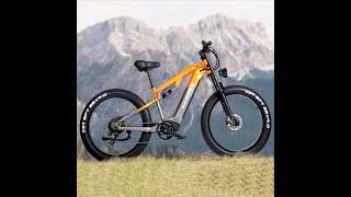 RANDRIDE YX80 1500W 20AH Electric Fat Bike [upl. by Sherris]