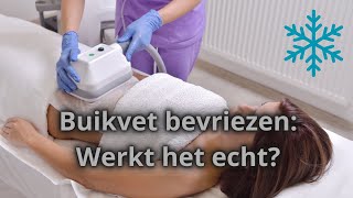 Buikvet Bevriezen Werkt Het Echt Kijk Snel [upl. by Modnarb]