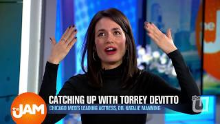 Torrey DeVitto Talks Chicago Med One Tree Hill and Her Love Life [upl. by Eninahs]