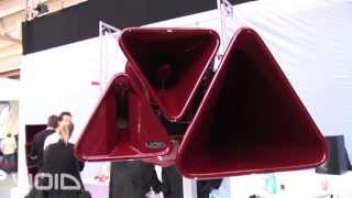 VOID Acoustics presents the new awesome TRIMOTION speaker Frankfurt MusikMesse 2013 [upl. by Ephraim]