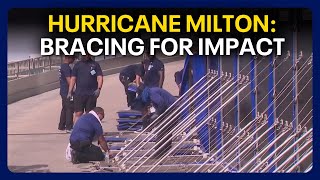 Florida residents brace for Hurricane Milton [upl. by Adnawak]