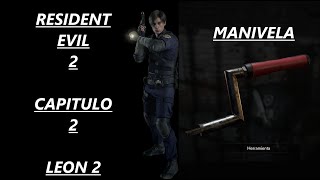 Resident Evil 2 Remake Leon 2  Parte 2 Como Encontrar La Manivela [upl. by Berta]