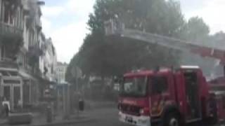 Incendie à la Brasserie de lEurope à Verviers [upl. by Torey763]