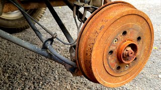 Say GOODBYE to Rusty Brake Drums with this 10 Minute Fix [upl. by Ardnikal]