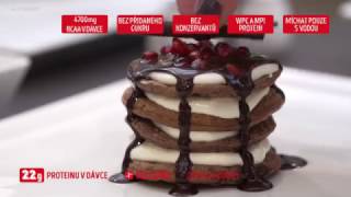 NUTREND PROTEIN PANCAKE  lívance čokoládakakao [upl. by Brotherson]