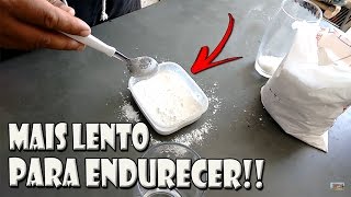 GESSO DEMORA A ENDURECER SE FIZER ISSO [upl. by Ssew]