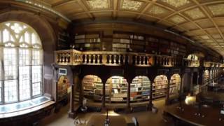 Take a 360° tour of the Bodleian Hogwarts’ library in the Harry Potter films [upl. by Nnaira116]