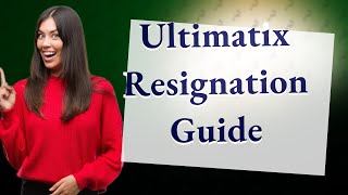 Where to initiate resignation in Ultimatix [upl. by Nalloh]