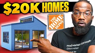 4 Homes You Can Buy at Home Depot for 25000 or Less [upl. by Shue]