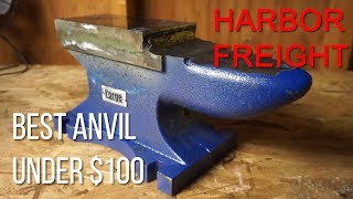 HARBOR FREIGHT ANVIL Upgrading a 60 HF Anvil Part 1 [upl. by Zeph]