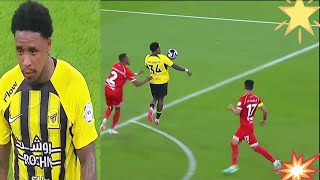 Steven Bergwijn First Debut For Al Ittihad VS Al Wehda [upl. by Ecadnarb]