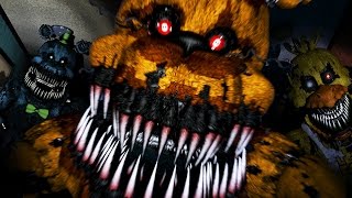 GOLDEN FREDDY ATTACKS  Five Nights at Freddys 4  Part 4 [upl. by Beltran687]