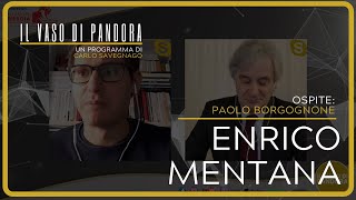 Enrico Mentana  Paolo Borgognone [upl. by Atiuqin]