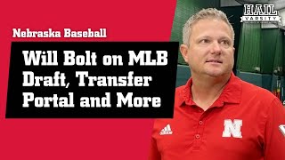 Nebraska Baseball Will Bolt on MLB Draft Transfer Portal and More [upl. by Aicilaf]