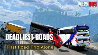 Most dangerous road in the world Narrow routes uphill eps 005  Euro Truck Simulator 2  Gaming ETS2 [upl. by Aniahs754]