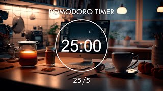 3Hour Study With Me ★︎ 255 Pomodoro Timer ★︎ Lofi Music For Effective Study Day ★︎ Focus Station [upl. by Hanford]