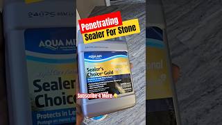 Aqua Mix Penetrating Sealer Choice howto diy [upl. by Sura129]