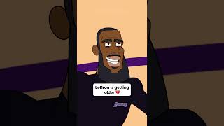 LeBron is getting older 💔 [upl. by Esenaj]