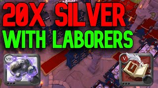 Profit 30 off T8 Guildhalls Laborers Guide 2023  Albion Online [upl. by Jutta]