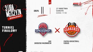 GKK Grodzisk Mazowiecki  Energa Basketball Elbląg Finał 3 LM [upl. by Ennylyak]