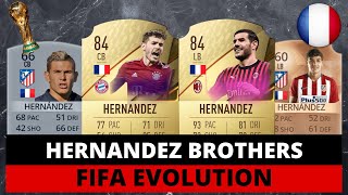 Lucas Hernandez VS Theo Hernandez FIFA EVOLUTION  FIFA 16  FIFA 23 [upl. by Britta858]