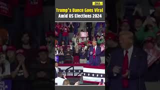 Donald Trump Dancing At His Rally Goes Viral Amid US Elections 2024 donaldtrump uselections2024 [upl. by Erik772]