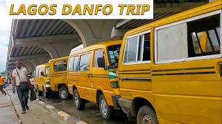 LAGOS BUS RIDE  TAKING A TRIP IN A TYPICAL LAGOS DANFO  AFAM ORJI [upl. by Roderica873]