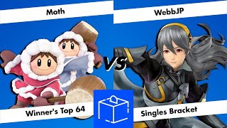 Coinbox 107  Winners Top 64  Moth Ice Climber vs WebbJP Corrin [upl. by Sirovart]