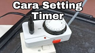 Cara Setting Programme Timer Plug Socket [upl. by Gruchot618]