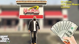 Up n Atoms LCN stock market money glitch location GTA 5 story mode [upl. by Eseneg280]