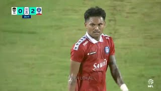 Saddil Ramdani vs Terengganu FC • Cetak 1 Gol • Liga Super Malaysia 2023 [upl. by Aneerak]