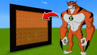 How to Make A Portal To The Ben 10 Rath Dimension in Minecraft [upl. by Tak]