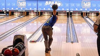 PBA US Open Day 2  Brad and Kyle Both in the Cut [upl. by Llorre]