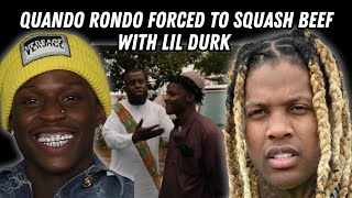 SCHOLAR CONVINCES QUANDO RONDO TO SQUASH BEEF WITH DURK AND BECOME MUSLIM [upl. by Aikar]