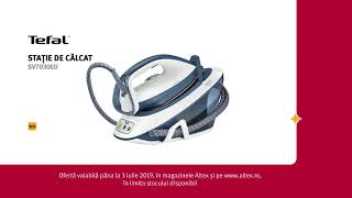 Aspirator fara sac ROWENTA  Statie de calcat TEFAL  Altexro [upl. by Ynneb]