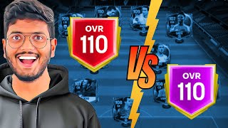 First Ever 110 vs 110 OVR Battle  FC MOBILE [upl. by Steinke]