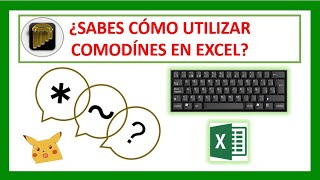 Como utilizar comodines en excel Aprende con ejemplos [upl. by Gersham]